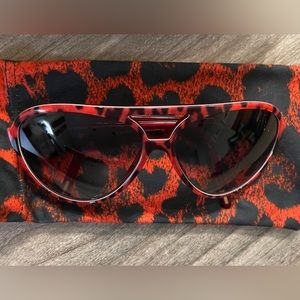 Dolce & Gabbana Aviators Leopard Red & Black DG4099